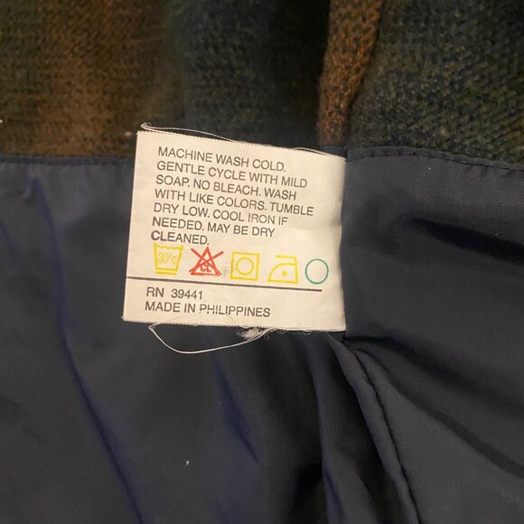 Pacific Trail By London Fog - Size L - Mens Vintage Blue Jacket - Picture 8 of 16